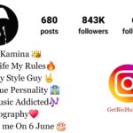 Kamina Bio For Instagram