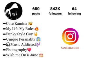 Kamina Bio For Instagram