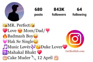 Instagram Bio For Mom Dad Lovers