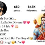 जय श्री राम Instagram Bio in Hindi