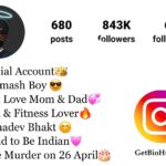 Instagram Bio In Hindi