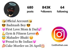 Instagram Bio In Hindi