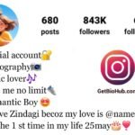 Love Bio For Instagram