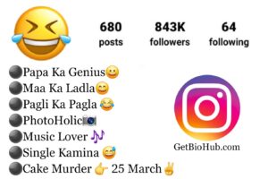 Funny Bio For Instagram